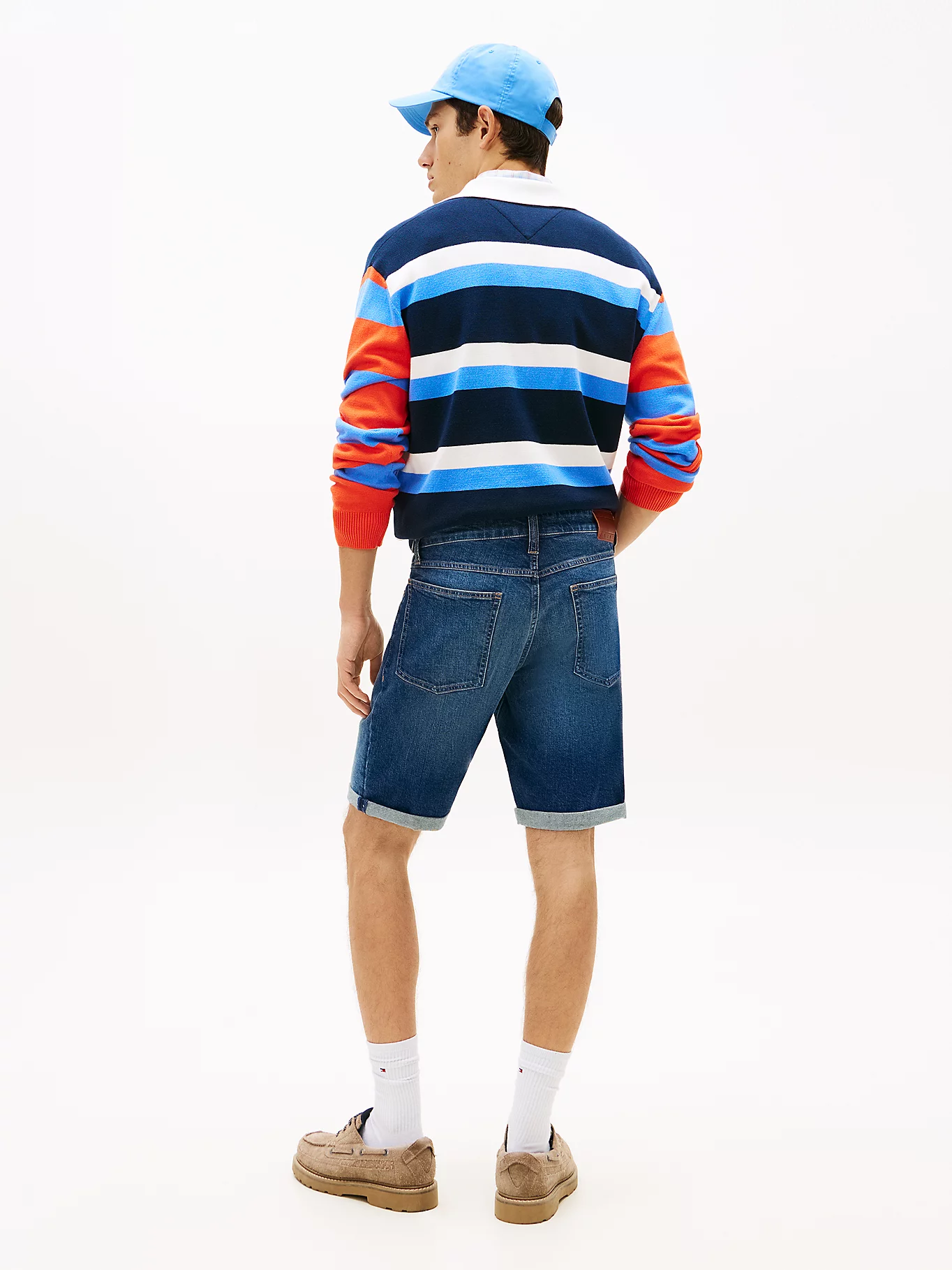 Pantaloni scurți bărbați, Tommy Jeans, Albastru, Ronnie, Denim [4]