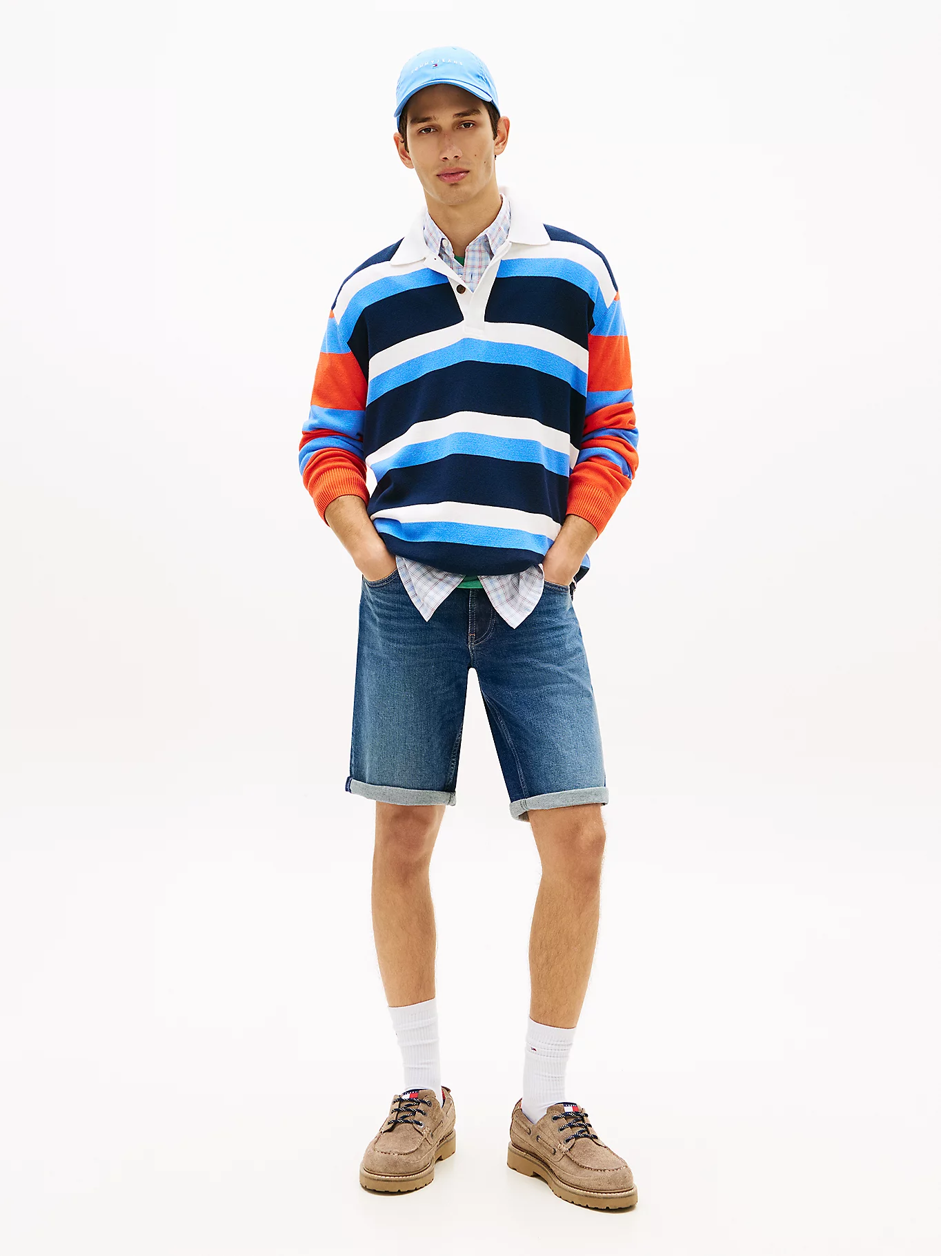Pantaloni scurți bărbați, Tommy Jeans, Albastru, Ronnie, Denim [3]