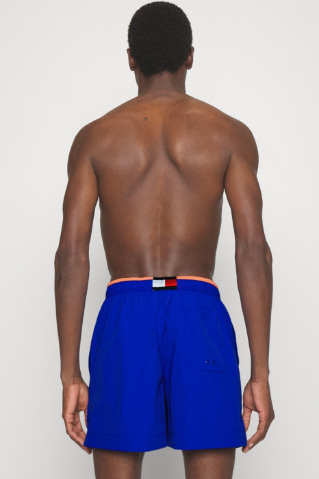 Pantaloni scurti de baie barbati, Tommy Hilfiger, Albastru inchis, M [2]
