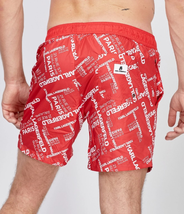 Pantaloni scurți de baie, Karl Lagerfeld, Mini Logo [3]