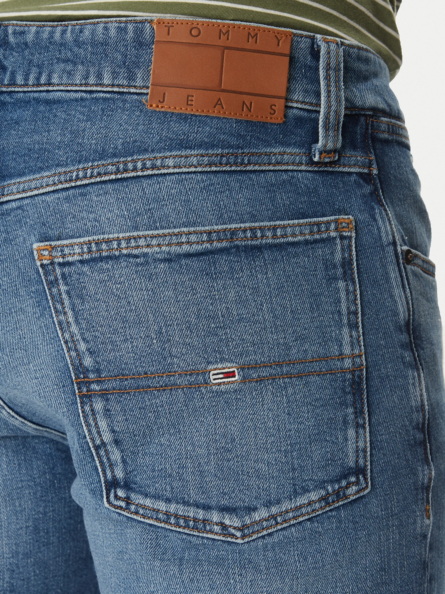 Pantaloni scurți de blugi bărbați, Tommy Jeans, Albastru [5]