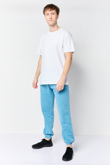 Pantaloni trening bărbați, Reebok, Albastru, Jogger CL ND FT [4]