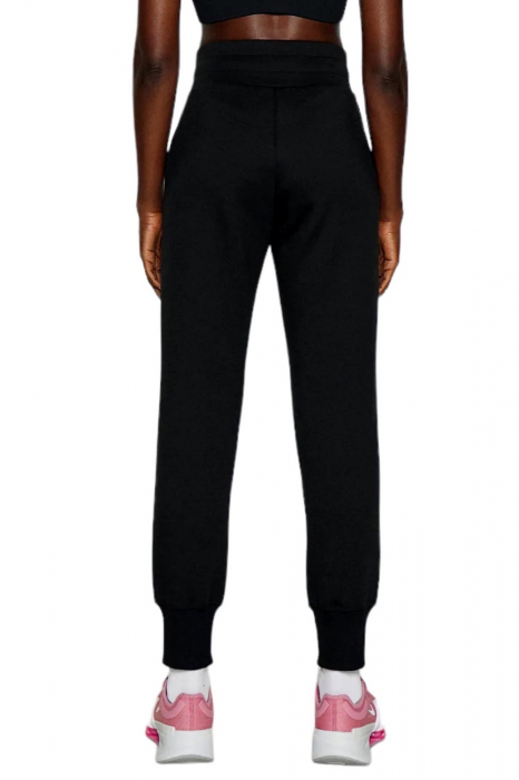 Pantaloni trening dama, Champion, Negru, Mini Logo, Talie Înaltă [3]