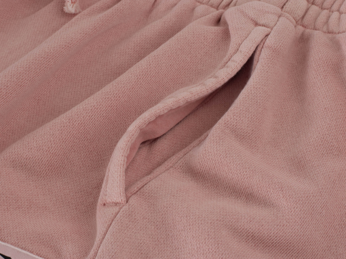 Pantaloni trening dama, Reebok, Roz Pudrat, CL RBK ND, Talie Înaltă [7]