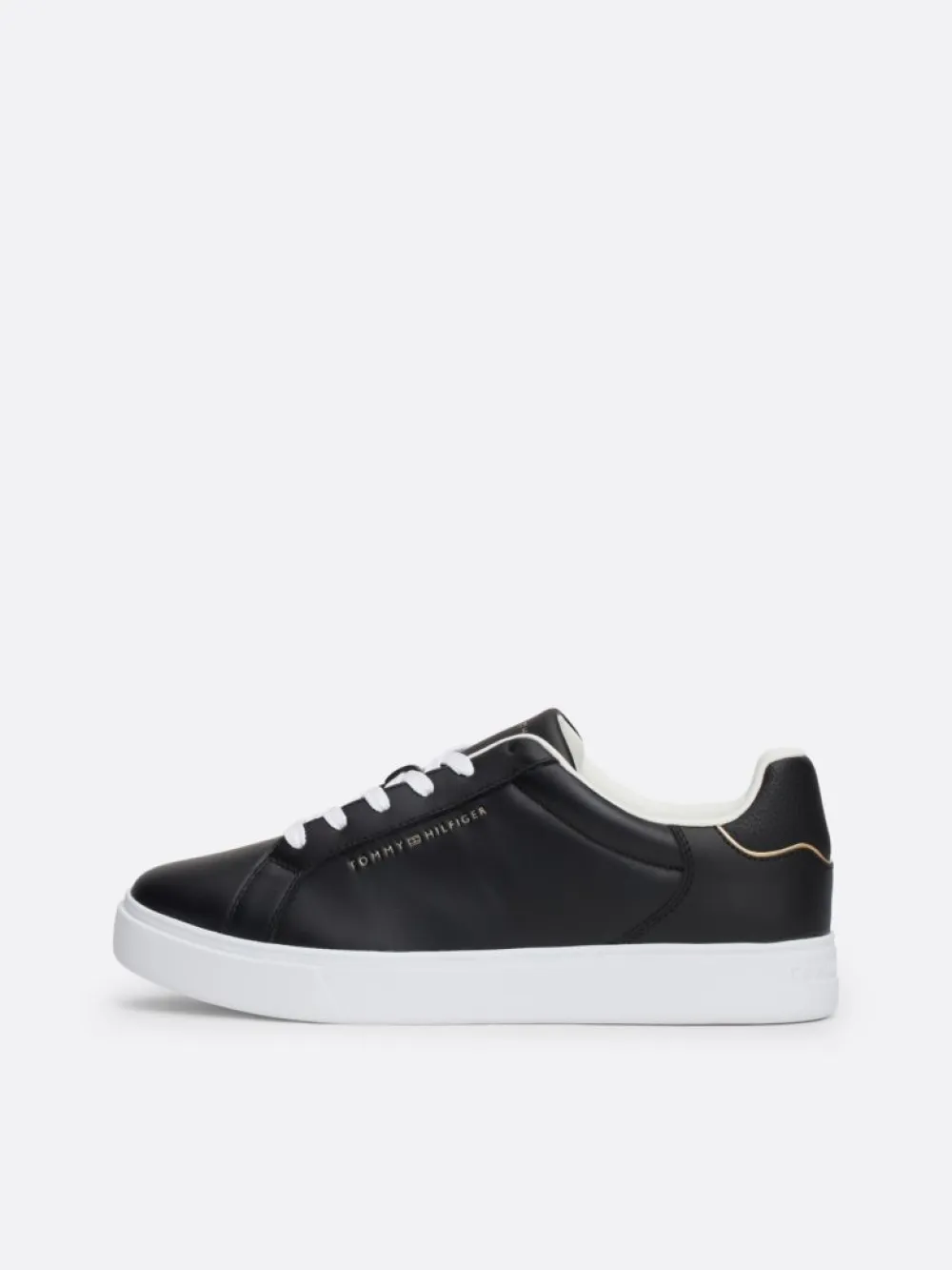 Pantofi Dama, Tommy Hilfiger, Piele Naturală, Negru, 36 EU [2]