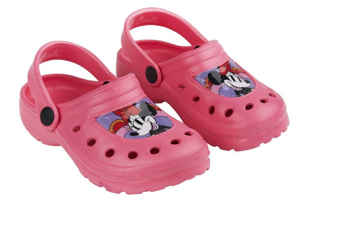 Papuci plaja clogs, Minnie Mouse, Disney, EVA, Roz/Mov [1]