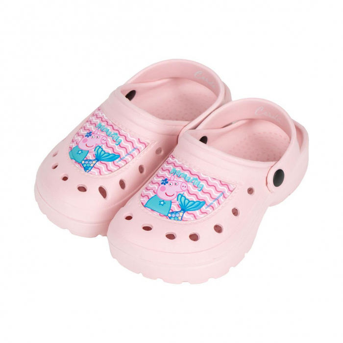 Papuci plaja clogs, Peppa Pig, Sirena, EVA, Roz/Mov [1]