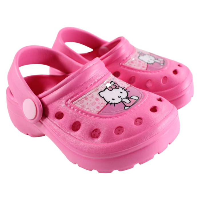 Papuci plaja clogs, Hello Kitty, Roz, EVA [2]