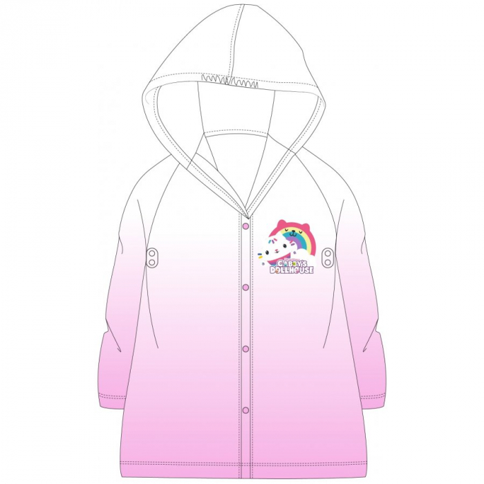 Pelerina de ploaie copii, Gabby's Dollhouse, Roz [2]