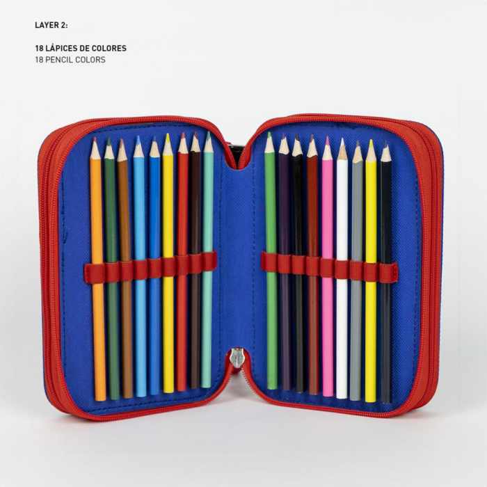 Penar copii 3 etaje, Spiderman, Complet echipat, 20 x 13 x 7 cm [3]