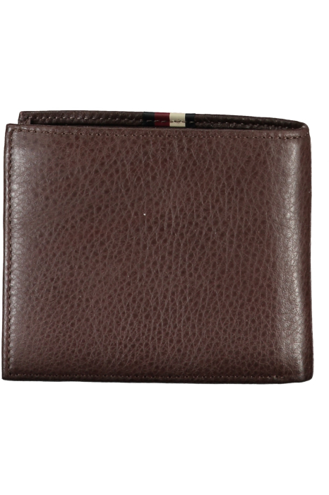 Portofel Barbati, Tommy Hilfiger, 100% Piele naturala, Maro [2]