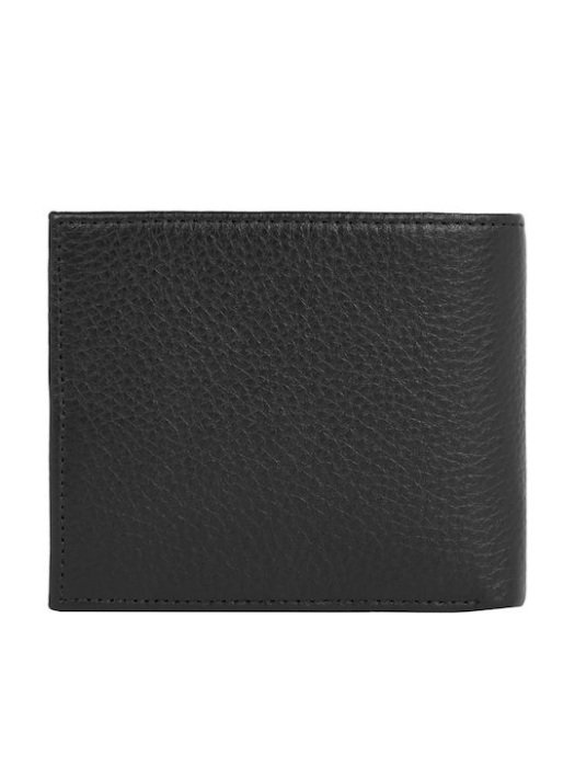 Portofel Bărbați, Tommy Hilfiger, Negru, Central Cc Flap And Coin, Piele Naturală [2]