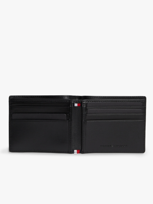 Portofel Bărbați, Tommy Hilfiger, Negru, Logo in relief [4]