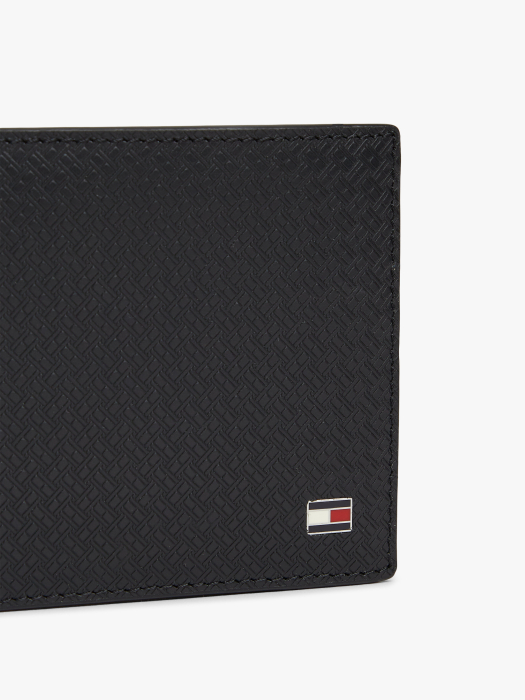 Portofel Bărbați, Tommy Hilfiger, Negru, Logo in relief [3]