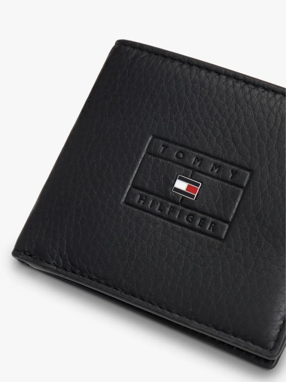 Portofel Bărbați, Tommy Hilfiger, Negru, Logo Printat [3]