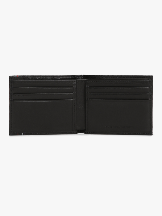 Portofel Bărbați, Tommy Hilfiger, Negru, Piele Naturală [4]
