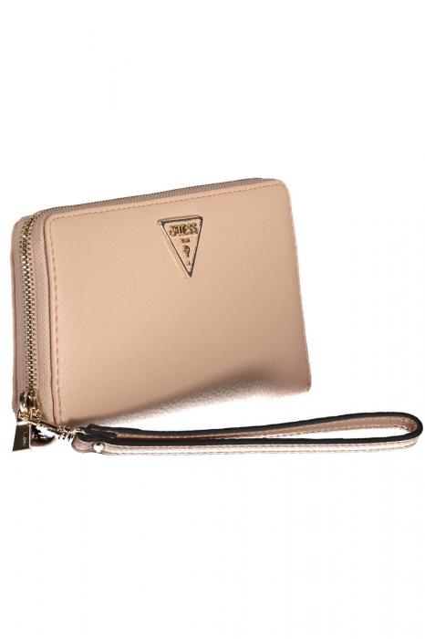 Portofel Dama, Guess Jeans, Roz, Logo, 22x12x3 cm [3]