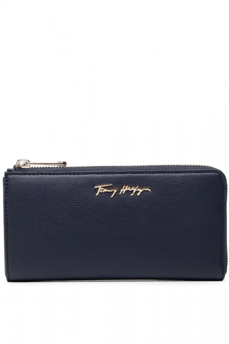 Portofel Dama, Tommy Hilfiger, Logo Metalic, 19x10x2 cm [1]