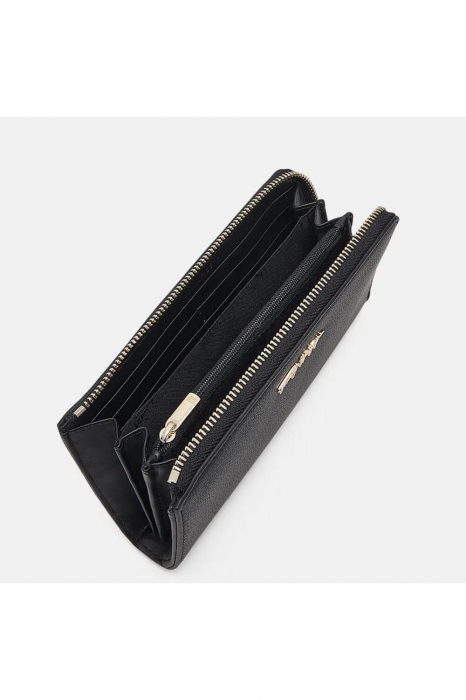 Portofel Dama, Tommy Hilfiger, Logo Metalic, 19x10x2 cm [3]
