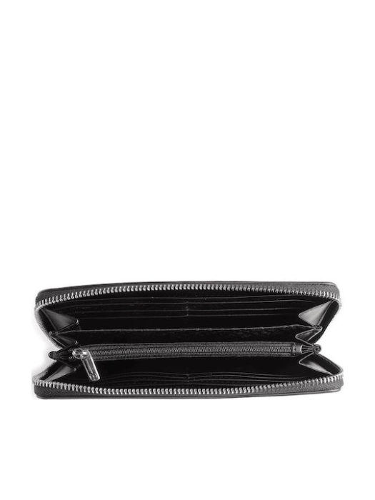 Portofel Dama, Tommy Hilfiger, Negru, Essential Sc Large Za, Logo Metalic [3]