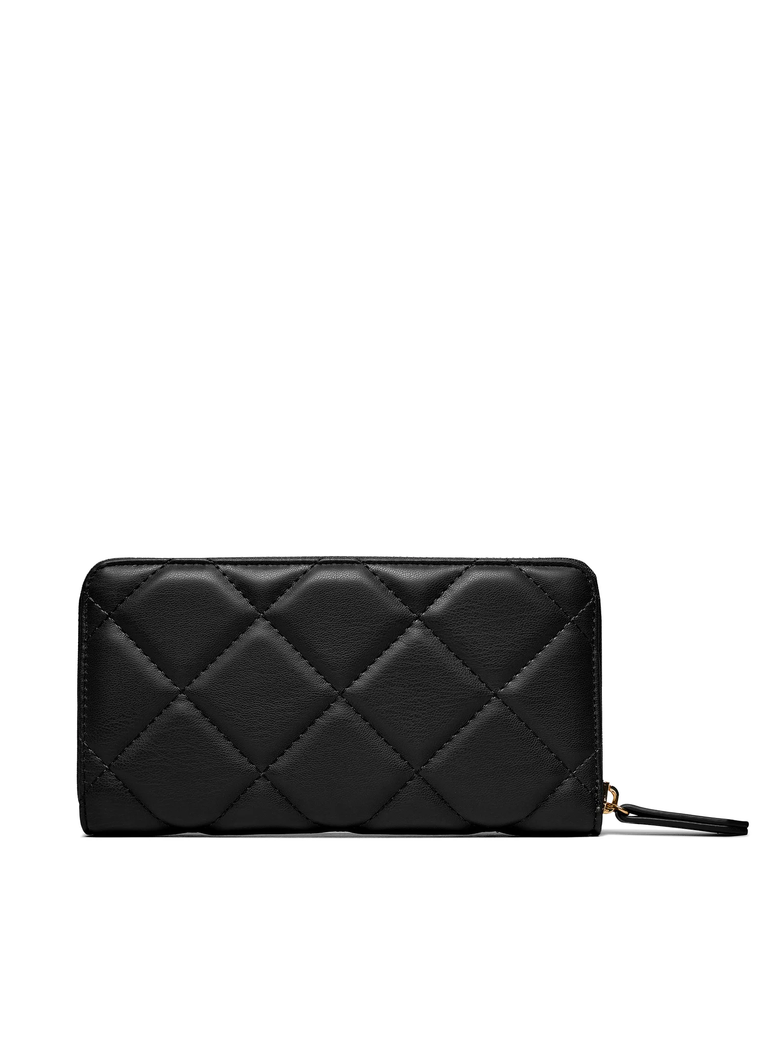 Portofel Dama, Valentino, Negru, Detalii in relief, Logo Metalic [2]