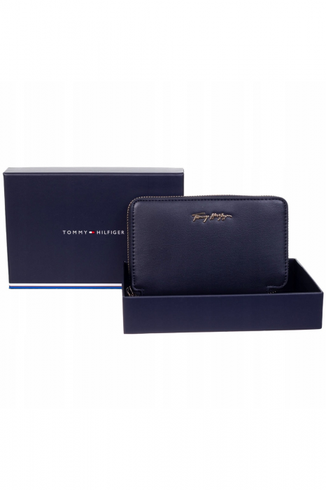 Portofel Dama, Tommy Hilfiger, Bleumarin, OS [4]
