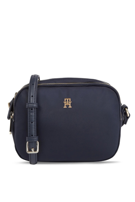 Poseta Dama, Tommy Hilfiger, Albastru Inchis, Logo Metalic [1]