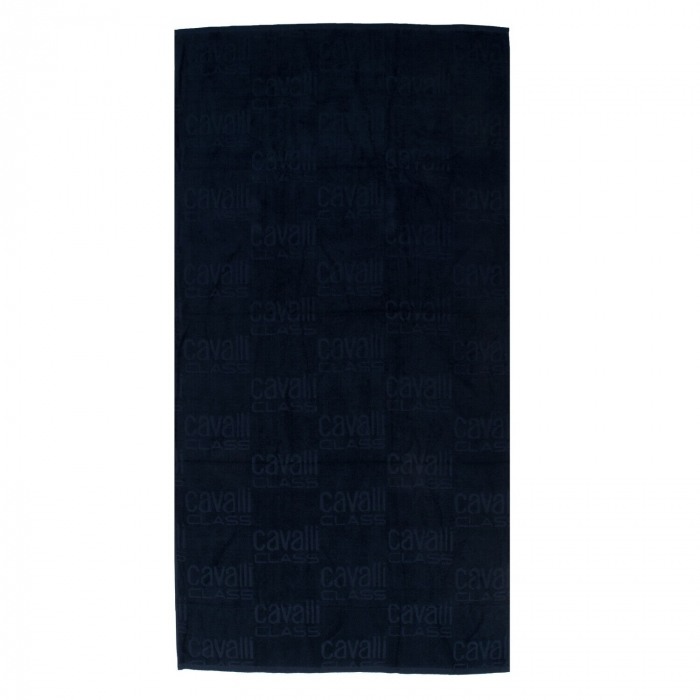 Prosop Plaja, Cavalli Class, Unisex, Mini Logo, Bumbac, 180x90 cm [1]