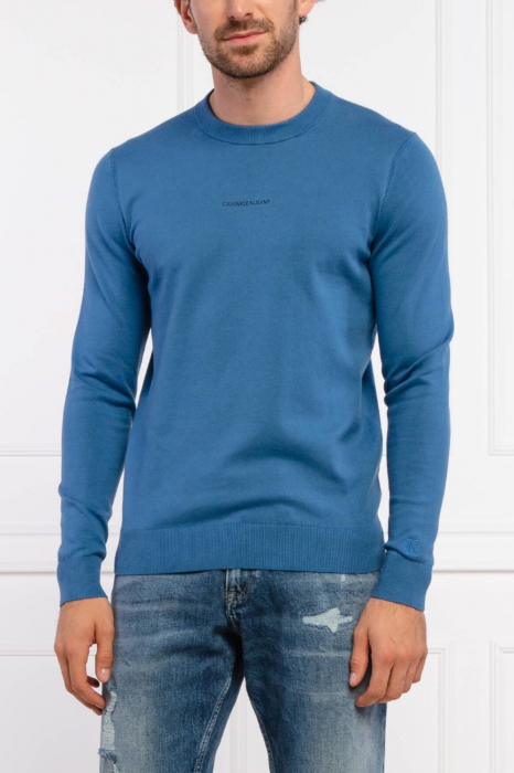 Pulover Barbati, Calvin Klein Jeans, Albastru, Bumbac [1]