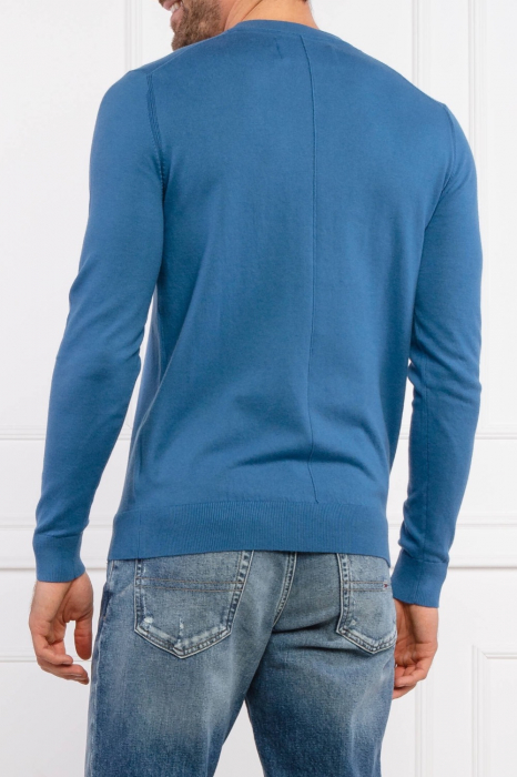 Pulover Barbati, Calvin Klein Jeans, Albastru, Bumbac [2]