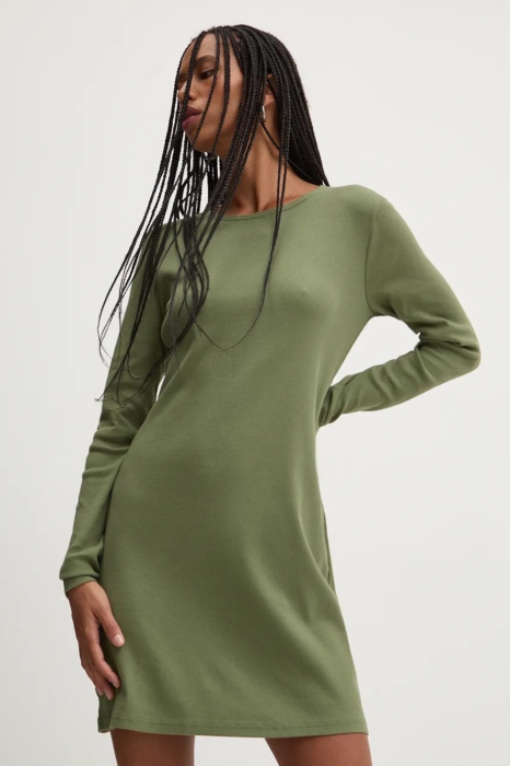 Rochie Dama, Vans, Verde, Evazata [4]