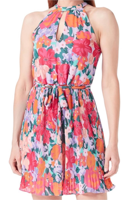 Rochie Dama, Vila, Multicolor, Cu imprimeu floral [1]