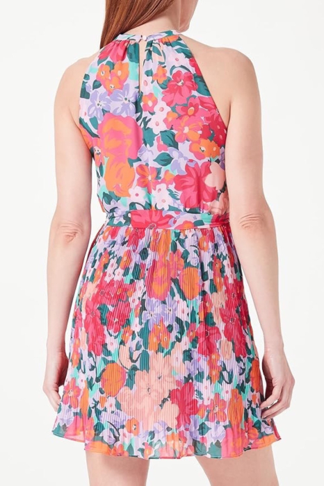 Rochie Dama, Vila, Multicolor, Cu imprimeu floral [2]