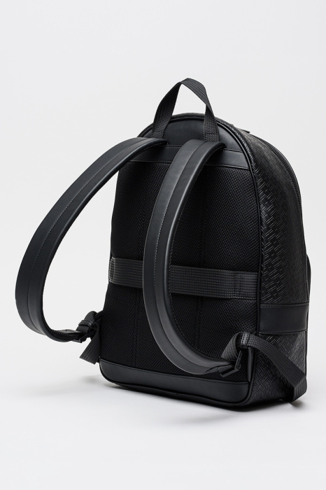 Rucsac Bărbați, Tommy Hilfiger, Negru, Logo in relief [2]