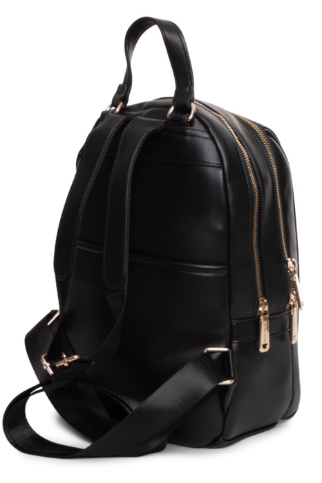 Rucsac Dama, Valentino, Negru, Piele Ecologica, Logo [2]