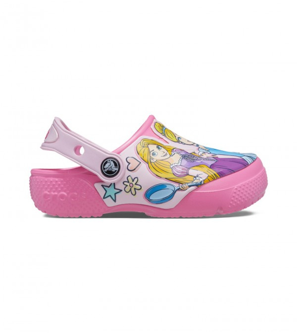 Saboți copii, Crocs, Disney Princess, Roz [2]