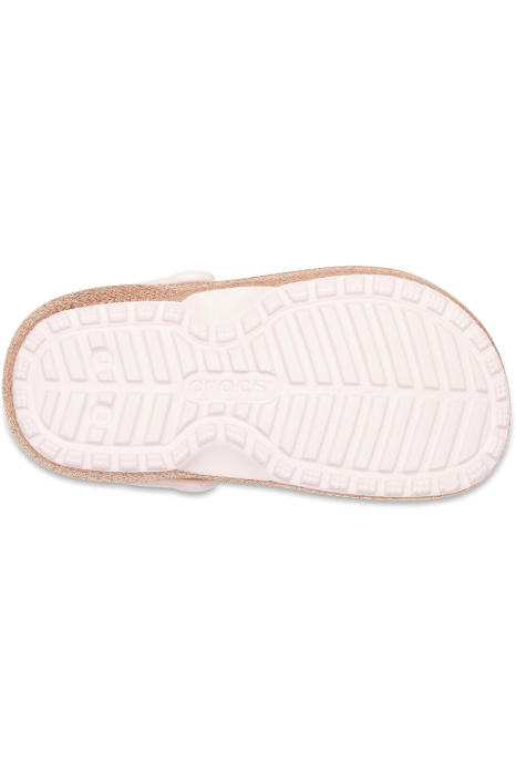 Saboți Copii, Crocs, Captusit cu plus, Glitter, Clogs, Roz [7]