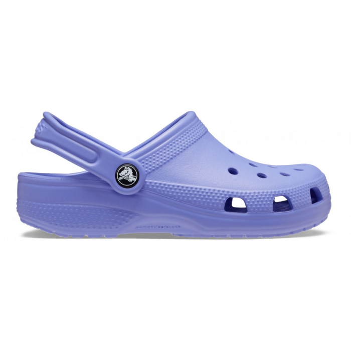 Saboti slingback cu perforatii, Crocs, Violet, [1]