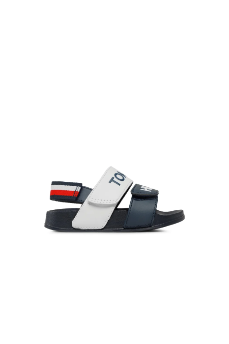 Sandale Copii, Tommy Hilfiger, Logo, Banda elastică la spate [2]