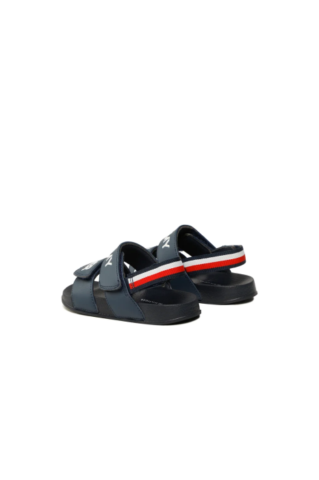 Sandale Copii, Tommy Hilfiger, Logo, Banda elastică la spate [5]