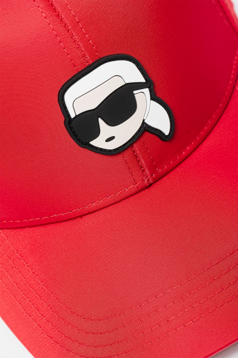 Sapca Unisex, Karl Lagerfeld, Rosu, Logo, One Size [5]