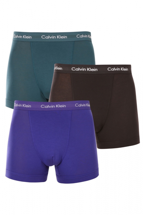 Set de boxeri, Calvin Klein, Pentru barbati, 3 Perechi, Bumbac, Multicolor, M [3]