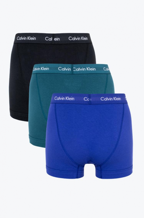 Set de boxeri, Calvin Klein, Pentru barbati, 3 Perechi, Bumbac, Multicolor, M [2]