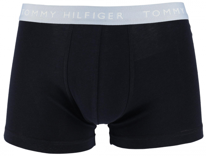 Set de boxeri, Tommy Hilfiger, 3 perechi, 100% Bumbac, Negru [4]