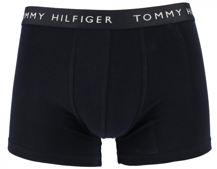 Set de boxeri, Tommy Hilfiger, 3 perechi, 100% Bumbac, Negru [5]