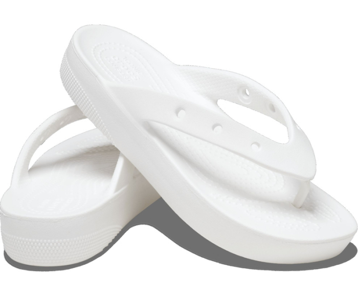 Slapi Dama, Crocs, Alb, Tehnologie Croslite [2]