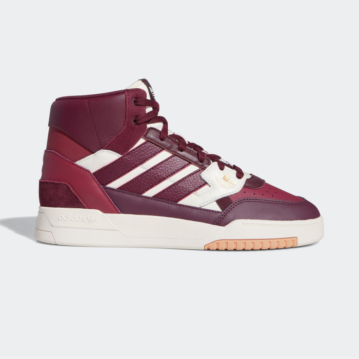 Sneakers Barbati, Adidas Originals, Drop Step, Rosu De Burgundia, Piele [2]