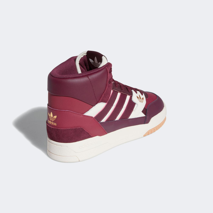 Sneakers Barbati, Adidas Originals, Drop Step, Rosu De Burgundia, Piele [4]
