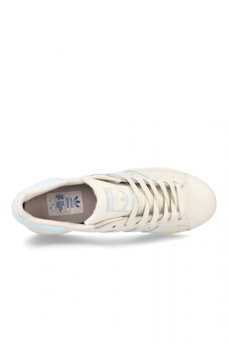 Sneakers Barbati, Adidas Originals, Superstar 82, Cloud White Sky Tint, Piele [6]
