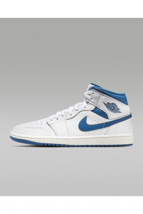 Sneakers Barbati, Air Jordan, 1 Mid SE, Piele, Alb, 44 EU [3]